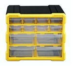 Alkon Component Organiser with Drawers (ACO12) | Small Parts Storage Jewellery Pharmacy Shop Medicine Nuts Screws Bolts DIY Clinic Hospital Mobile Shop | Multiple Drawers-12 Drawers - Image 2