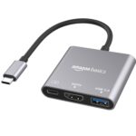 Amazon Basics 3-in-1 USB-C Hub with 4K HDMI, USB 3.0 Data Port, Power Delivery, Plug & Play, Compatible with MacBook Pro, iPad Pro, Laptops, Smartphones, and More - Image 2