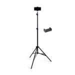 Amazon Basics 7 Feet Tripod Stand with Mobile Phone Holder, Suitable for Mobiles, Lights, Reflectors and Cameras - Image 2