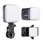 Amazon Basics LED Video Light for Photography, Live Streaming, Makeup & More | 2000 mAh | 3 Color Modes | 360° Rotation | Magnetic Absorption | Camera & Tripod Mountable | Rechargeable Battery - Image 2