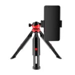 Amazon Basics Portable & Flexible Mini Tripod with Mobile Holder & 360 Degree Ball Head | for Smart Phones, Compact Cameras, Gopro (Black) - Image 2