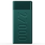 Ambrane 27000mAh Powerbank, 20 W Fast Charging, Triple Output (2 USB & 1 Type C), PD, Quick Charge for iPhone, Android & Other Devices, Made in India + Type C Cable (Stylo Pro 27K, Green) - Image 2