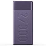 Ambrane 27000mAh Powerbank, 22.5W Fast Charging, Triple Output (2 USB & 1 Type C), PD, Quick Charge for iPhone, Android & Other Devices, Made in India + Type C Cable (Stylo Pro 27K, Deep Purple) - Image 2