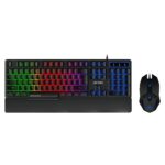Ant Esports KM500W Gaming Keyboard and Mouse Combo, LED Wired, Ergonomic & Wrist Rest, Programmable, PC/Laptop/Mac - World of Warships Edition - Black - Image 2