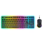 Ant Esports KM730 Pro Gaming Wireless TKL Keyboard Mouse Combo Rechargeable RGB Backlit Tenkeyless Compact 87 Keys 6 Button for Computer Laptop PS4 PS5 - XP/7/8/10 iMac MacBook Xbox one X – Black - Image 2