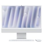 Apple 2024 iMac All-in-One Desktop Computer with M4 chip with 10-core CPU and 10-core GPU: Built for Apple Intelligence, 60.96 cm (24″) Retina Display, 16GB Unified Memory, 512GB SSD Storage; Silver - Image 2