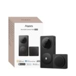 Aqara Smart Doorbell Camera G410 with Chime, 2K, HomeKit Secure Video, 2-Way Audio, Built-in Matter Hub, Wireless/Wired, Supports Apple Home, Alexa, Google, Home Assistant, 2.4G/5GHz Wi-Fi, Black - Image 2