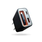 Artifax 45W GaN Fast Charger with Retractable Cable | PD 3.0 PPS | Compatible with iPhone 16 15, Samsung S25 S24 Super Fast Charging 2.0, Android, Laptop | Dual Port USB-C + USB-A | BIS Certified - Image 2