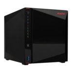 Asustor AS5404T Nimbustor 4 Gen2, 4 Bay NAS Storage, Quad-Core 2.0GHz CPU, 4xM.2 NVMe SSD Slots, 2x2.5GbE Ports, 4GB DDR4 RAM, Gaming Network Attached Storage, Home Personal Cloud Storage (Diskless) - Image 2