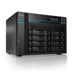 Asustor Lockerstor 8 AS6508T, 8 Bay NAS, 2.1GHz Quad-Core, 2 M.2 NVMe SSD Slot, 8GB RAM DDR4, 2 10GbE Port, 2 2.5GbE Port, Enterprise Network Attached Storage (Diskless) - Image 2