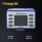 BABATOOLS Mechanic iCharge 8 Port USB Fast Charger 45W QC3.0 PD Smart Charging Station with Digital Display, 8A Multi Device Hub for iPhone, Android, Samsung, iPad, Tablets, Office & Home - Image 2