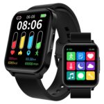 BENIO Smart Watch for Men and Women, 1.69" Fitness Tracker, 24/7Heart Rate/SpO2/Sleep Tracker, Multiple Dials & 23 Sports Modes Fitness Watch, IP67 Waterproof, Compatible with Android iOS - Image 2