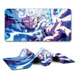 BESTOR Anime Extended Gaming Mouse pad with Anti-fray Stitching, Waterproof Surface & Non-Slip Rubber Base Gaming Mouse Mat for Laptop (60cmx34cm) - Image 2