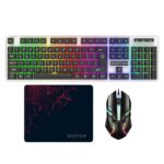 BESTOR RGB Gaming Combo Set - Wired RGB Gaming Keyboard with Wired RGB Gaming Mouse and Anti-Slip Mousepad Silent Keys Lightweight Design High Precision Sensor & Wide Compatibility - Image 2