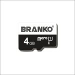 BRANKO || Micro SD Card | Upto 120 MB/s Read | Class 10 Memory Card for 4K Video on Smartphones Tablets || (4 GB) - Image 2