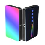 BROLAVIYA Led Video Camera Full Color RGB Lights,1800mAh Rechargeable, Dimmable with 3 Cold Shoe and 1/4 Screw Hole for Tripod for Selfie Light and Photography - Image 2