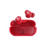 Beats Solo Buds — Wireless Bluetooth Earbuds | 18 Hours of Battery Life | Apple & Android Compatibility | Built-in Microphone - Transparent Red - Image 2