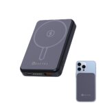 Beetel MagVibe Series WB10 Magsafe 10000mAh Magnetic 15W Wireless Power Bank for Apple iPhone, Samsung, OnePlus, All Smartphones | Qi Enabled Devices | 3M Ring in Box | Premium Finish | Black - Image 2