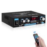 Bluetooth Stereo Audio Amplifier Home: AK35 Wireless Digital Power Amplifier RMS 30W Max 200W 2.0 Channel BT Audio Amplifier Receiver for Home Speakers System(US Plug) - Image 2