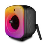 Boat 2025 Launch, PartyPal 65 Pro, 42W Signature Sound, Wireless Karaoke Mic, 8H Battery,RGB LEDs, TWS, Bass Boost, Multi Port, Bluetooth Speaker, Wireless Speaker, Portable Speaker (Premium Black) - Image 2
