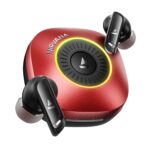 Boat 2026 Launch Nirvana Crown, Sonic ARC, LEDs, Haptic Feedback,50dB Hybrid ANC,Spatial Audio, 6 Mic ENx, App Support, v6.0 Bluetooth Earbuds, TWS Ear Buds Wireless Earphones with mic (Blazing Red) - Image 2