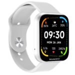 Bouncefit M I D116 Fitness Band Smart Watch for Men, Women, Boys, Girls, Kids – Single Touch Interface, Water Resistant, Workout Modes,Quick Charge Sports Smartwatch – White (BB) - Image 2