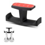 Brainwavz BigT Dual Headphone Stand, Under Desk Hanger for Headphones, Gaming Headsets, Mobiles Accessories, Stick On, No Screws, Black - Image 2