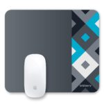Brizberry Pro-X1 Mouse Pad, Optimised for Speed and Precision, Premium Anti Skid Rubber Base, for Office Desktop Laptop PC Mac, 240mm x 210mm x 3mm (111S - Pack of 1) - Image 2