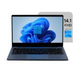 BrowseBook 14.1" FHD IPS Laptop | Best Student & Office Work Laptop | Celeron N4020 | 8GB RAM | 256GB SSD | Windows 11 | 38Wh | 1.3kg | Grey - Image 2