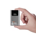 CALLMATE Vanguard Mini 45W Fast Charging 10000mAh Power Bank, USB-C PD 45W & QC 4.0+,USB-A QC 3.0 with Digital Display, Slim & Portable Design (45W, Black) - Image 2