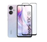 CEDO Tempered Glass for Redmi 13C (5G) / 13C (4G) / POCO M6 (5G) | Screen Protector Full HD Quality Tempered Glass Anti-Scratch Edge to Edge Coverage with Easy Installation Kit (Black) - Image 2