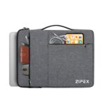 Captain 16 Inch Laptop Case with Handle | for All 15-15 .6 Inch Laptops | Waterproof Laptop Sleeve/Cover | Unisex-Grey - Image 2
