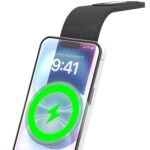 Car Mount Wireless Charger Powerful Magnetic Hold Compatible with All iPhones Android Flexible & Bendable Mobile Stand & Fast Charger, Designed for Android - Image 2