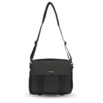 CarryPro Shockproof Camera Bag for DSLR/SLR - Water-Resistant Camera Sling Bag with Padded Compartment for Drone & Tripod, Multiple Pockets & Quick Release Buckles, 10L fits 14inch Laptop, Black - Image 2