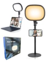 Cason Slab Key Light for Video Shooting YouTube, Tripod Stand with Light Five Color Temperatures 3200K-5600K, Adjustable Brightness 1455 Lumens, CRI 95+ with Extendable Stand for Content Creation. - Image 2