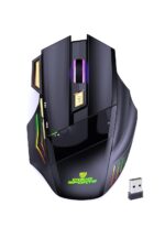 Coconut WM22 Gold Wireless Gaming Mouse, 500 mAh Rechargeable Battery with 7 Color RGB LED, 6 Buttons with Fire Key, Adjustable DPI Upto 3200 for PC/Laptop/Mac - Image 2
