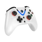Cosmic Byte ARES Wireless Controller for PC, Magnetic Triggers, Accurate Joysticks, Dual Vibration, Backit LED Buttons, USB Extension Cable (White) - Image 2