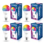 Crompton Immensa 9W Bluetooth Enabled Smart Bulb B22 | 16 million Colours | White Tunable (Warm, Neutral & Cool White) & Dimmable | App-Control |Music Sync|Perfect light for all occasions|Pack of 4 - Image 2