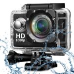 DEATTI Action Camera 1080P 12MP Sports Camera Full HD 2.0 Inch Action Cam 30m/98ft Underwater Waterproof Camera with Mounting Accessories (DECM4) - Image 2