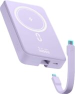 DR VAKU® 10000mAh Magnetic Wireless Power Bank for iPhone 17/16/15/14/13 Series iWatch & Airpods 15w Magsafe & 22.5w PD with L Cable Fast Charging (Input & Output) Lithium Polymer Battery - Image 2