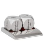 Decision Maker Dice Paper Weight for Office Table, Stylish Gifts for Men & Women to Make Decisions, 12 Different Choices, Heavy Steel, Premium Quality, Anti-Stress Relief Gadget - Image 2