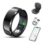 Delcast Smart Ring for Women Men-Wearable Fitness Tracker with Sleep Tracking Heart Rate Healthy Monitor Ring Activity Monitoring Steps Calories - Image 2