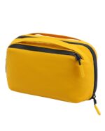 Destinio Electronic Gadget Organizer Bag - Waterproof Padded Tech Pouch for USB Cable, Travel Adapter, Laptop Mobile Charger, Power Bank, Ear Phones,Hard Disk, Digital Accessories Organiser (Yellow) - Image 2