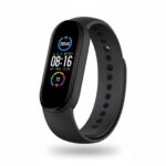 Drumstone M9 Smart Band Fitness Watch with Large Display, Heart Rate Monitor, Blood Oxygen, Sleep Tracker, Weather Display, Long Battery Life for Men Women Android iOS (Black) - Image 2