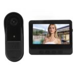 Drumstone (𝗦𝗽𝗲𝗰𝗶𝗮𝗹 𝟭𝟬 𝗬𝗲𝗮𝗿𝘀 𝗪𝗮𝗿𝗿𝗮𝗻𝘁𝘆 Wireless Video Doorbell with 4.3-Inch Touch Screen, 170° Wide-Angle Camera, Two-Way Audio, Waterproof, No WiFi Needed, Easy Installation - Image 2