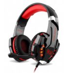 Drumstone 𝟏+𝟏 𝐲𝐞𝐚𝐫 𝐰𝐚𝐫𝐫𝐚𝐧𝐭𝐲 Over Ear Gaming Headset with LED Light, Mic Control, Noise Cancelling Microphone, Stereo Sound for PC, Laptop, PS4, PS5, All Devices - Image 2