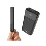 Dubstep Powerblitz X4 20,000 mAh Multi-Device Charging Powerbank with Dual USB Port & Type-C, LED Battery Indicator (Black) - Image 2