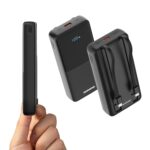 Dubstep Powerblitz X5 20000mAh 22.5W Super Fast Charging, USB Type-C Input Power Bank with Fast Charging & 22.5W Power Delivery, Built-in Charging Cables, 4 Outputs, Type-C Input/Output Port (Black) - Image 2