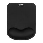 Dyazo Ergonomic Design Memory Foam Gel Mouse Pad with Cushion Non-Slip Rubber Base Mousepad Wrist Support Suitable for Computer, Notebook,Laptop, Work from Home & Office (Black) - Image 2