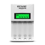 ENVIE® (ECR-011) Speedster Fast Charger for AA & AAA Rechargeable Batteries with LCD Display Indicator & Auto Cut Charging - Charges 4 Batteries at a Time - Image 2